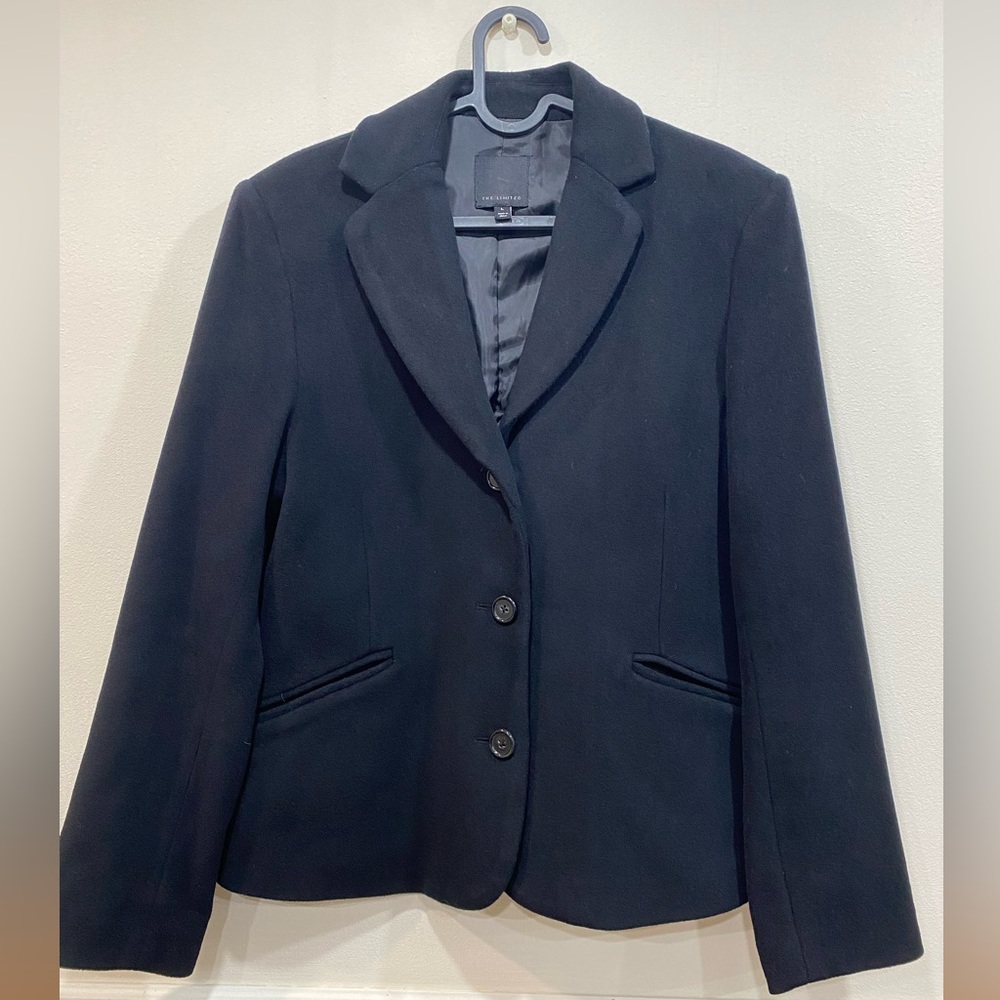 The Limited Cashmere/ Wool Blend Blazer/ Jacket Black size Large
